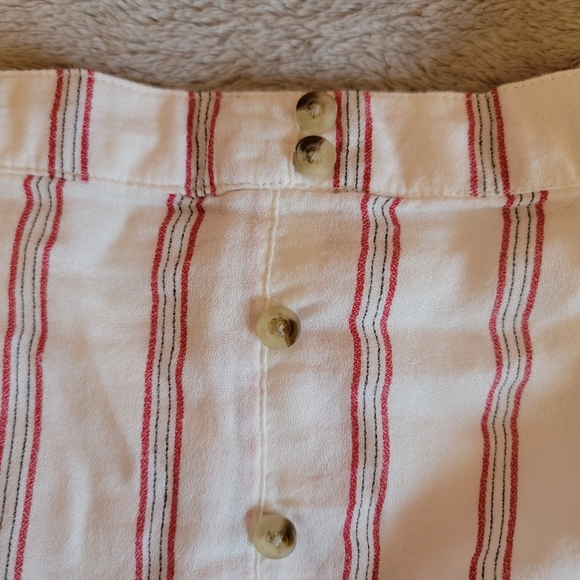 American Eagle Outfitters || vertical striped high-low skirt - Picture 4 of 11